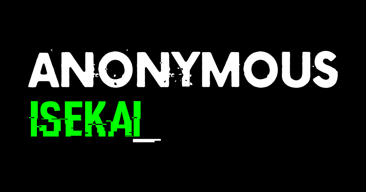 Anonymous Isekai Shop